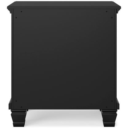 Signature Design by Ashley Lanolee B687 - 92 Two Drawer Night Stand - American Furniture of Slidell