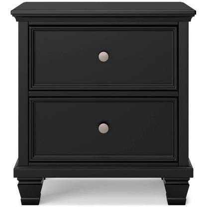 Signature Design by Ashley Lanolee B687 - 92 Two Drawer Night Stand - American Furniture of Slidell