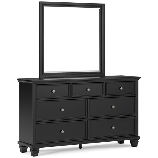 Signature Design by Ashley Lanolee B687B1 Dresser and Mirror - American Furniture of Slidell