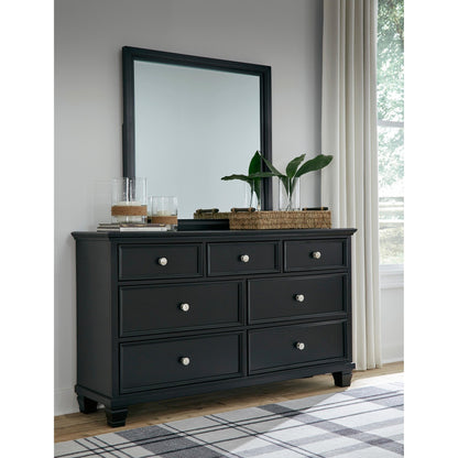 Signature Design by Ashley Lanolee B687B1 Dresser and Mirror - American Furniture of Slidell