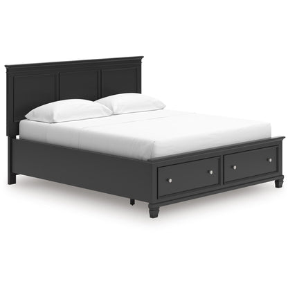 Signature Design by Ashley Lanolee B687B20 California King Panel Storage Bed - American Furniture of Slidell