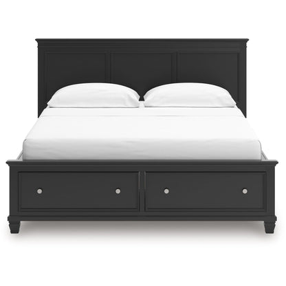 Signature Design by Ashley Lanolee B687B20 California King Panel Storage Bed - American Furniture of Slidell