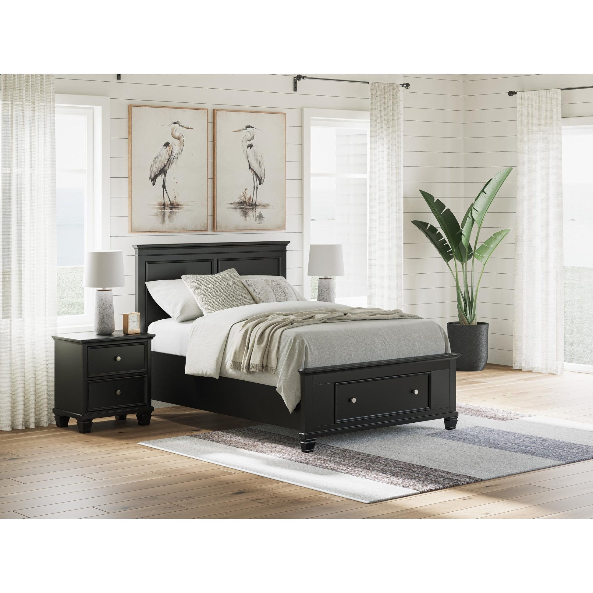 Signature Design by Ashley Lanolee B687B22 Full Panel Storage Bed - American Furniture of Slidell