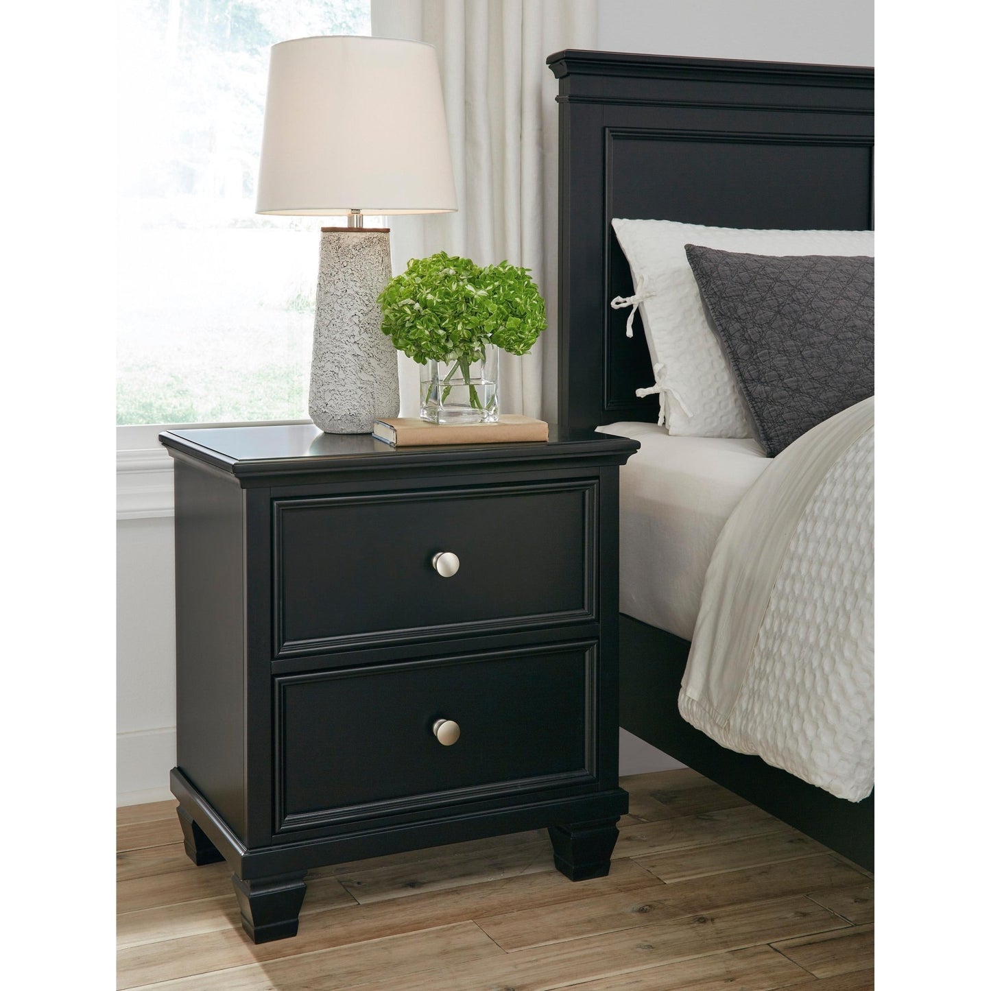 Signature Design by Ashley Lanolee B687B31 6 pc King Panel Bedroom Set - American Furniture of Slidell