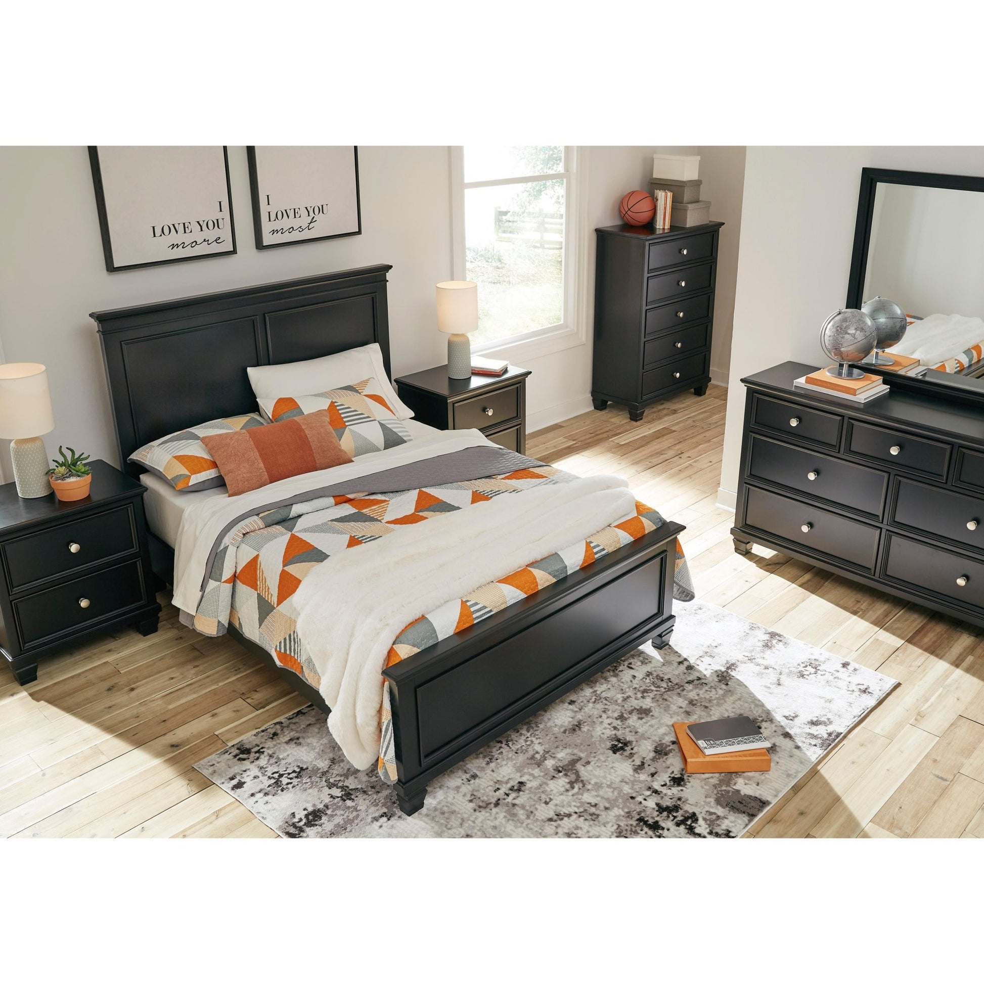 Signature Design by Ashley Lanolee B687B4 Full Panel Bed - American Furniture of Slidell
