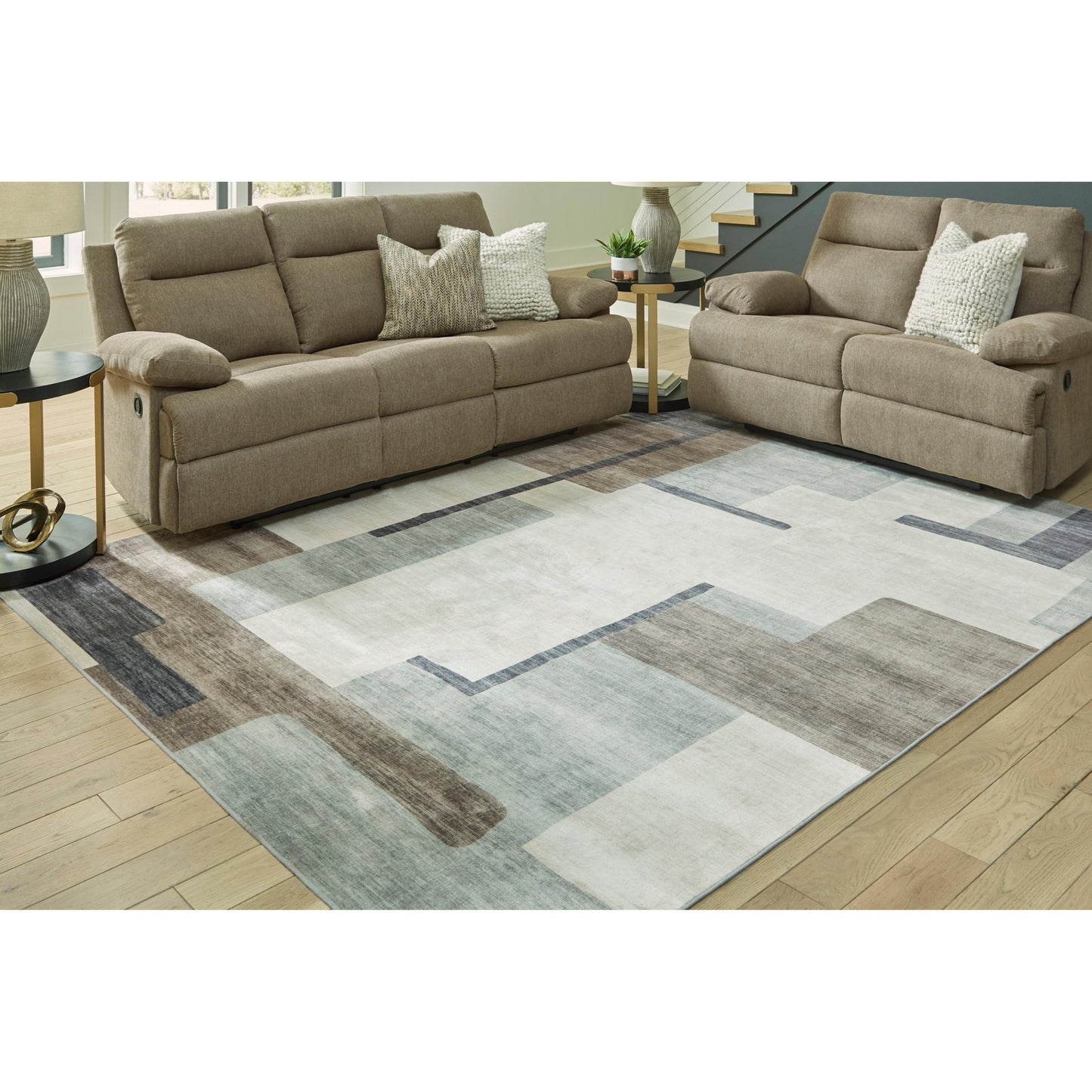 Signature Design by Ashley Larkport R407411 Washable Large Rug - American Furniture of Slidell