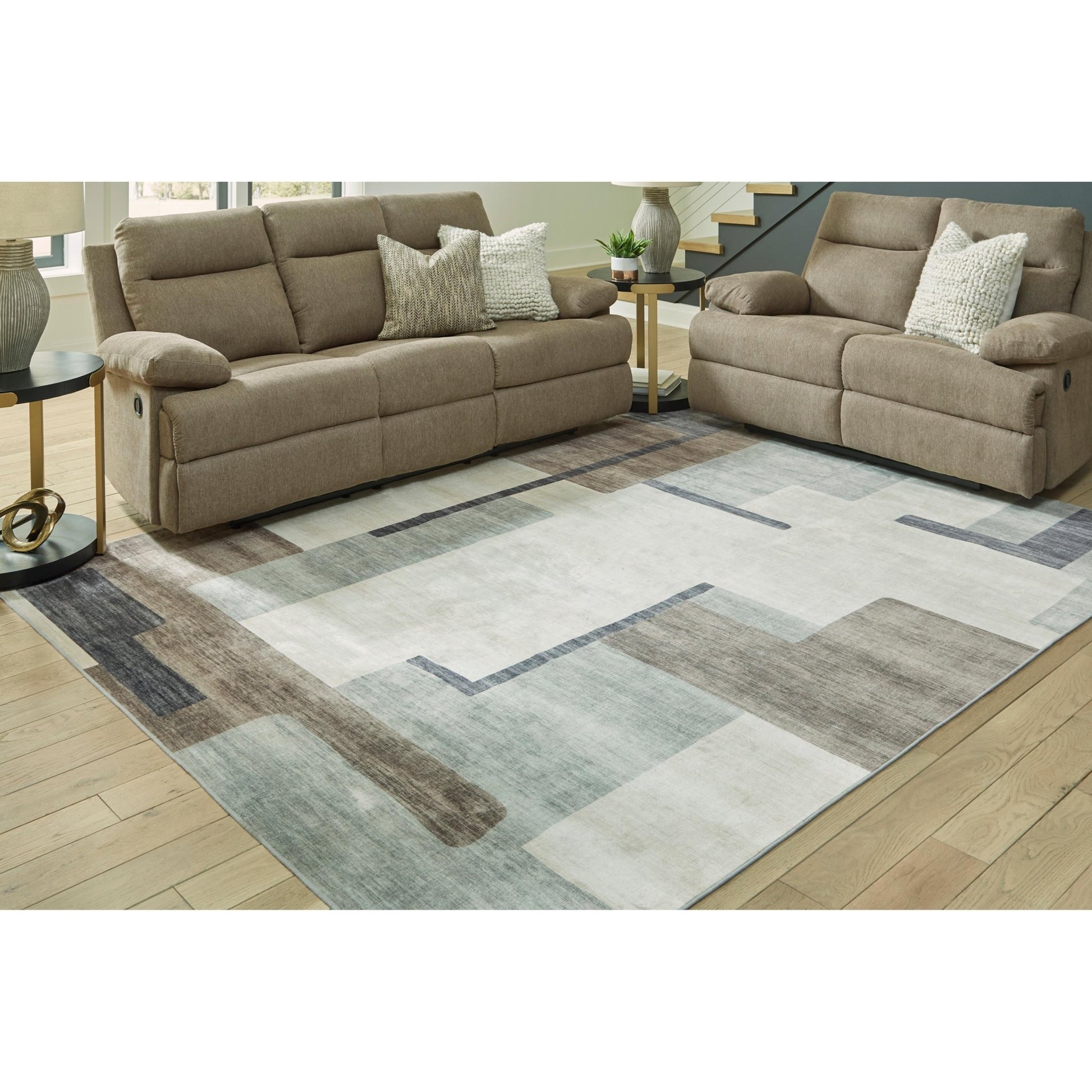 Signature Design by Ashley Larkport R407411 Washable Large Rug - American Furniture of Slidell