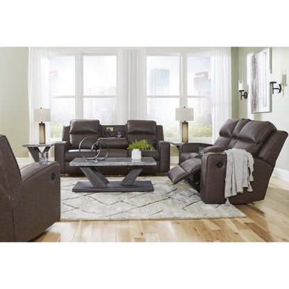 Signature Design by Ashley Lavenhorne 63306U2 3 pc Reclining Living Room Set - American Furniture of Slidell