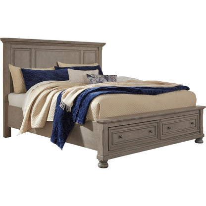 Signature Design by Ashley Lettner B733B46 6 pc Queen Panel Bedroom Set - American Furniture of Slidell