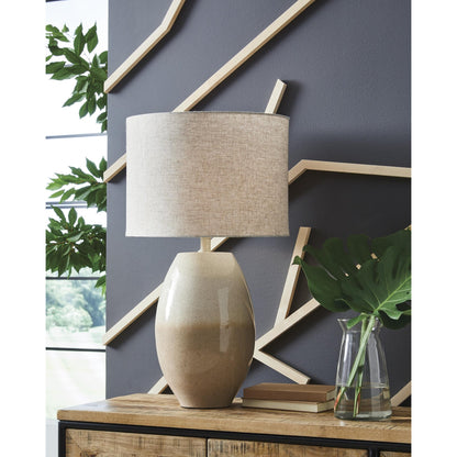 Signature Design by Ashley Linas L207594 Metal Table Lamp - American Furniture of Slidell