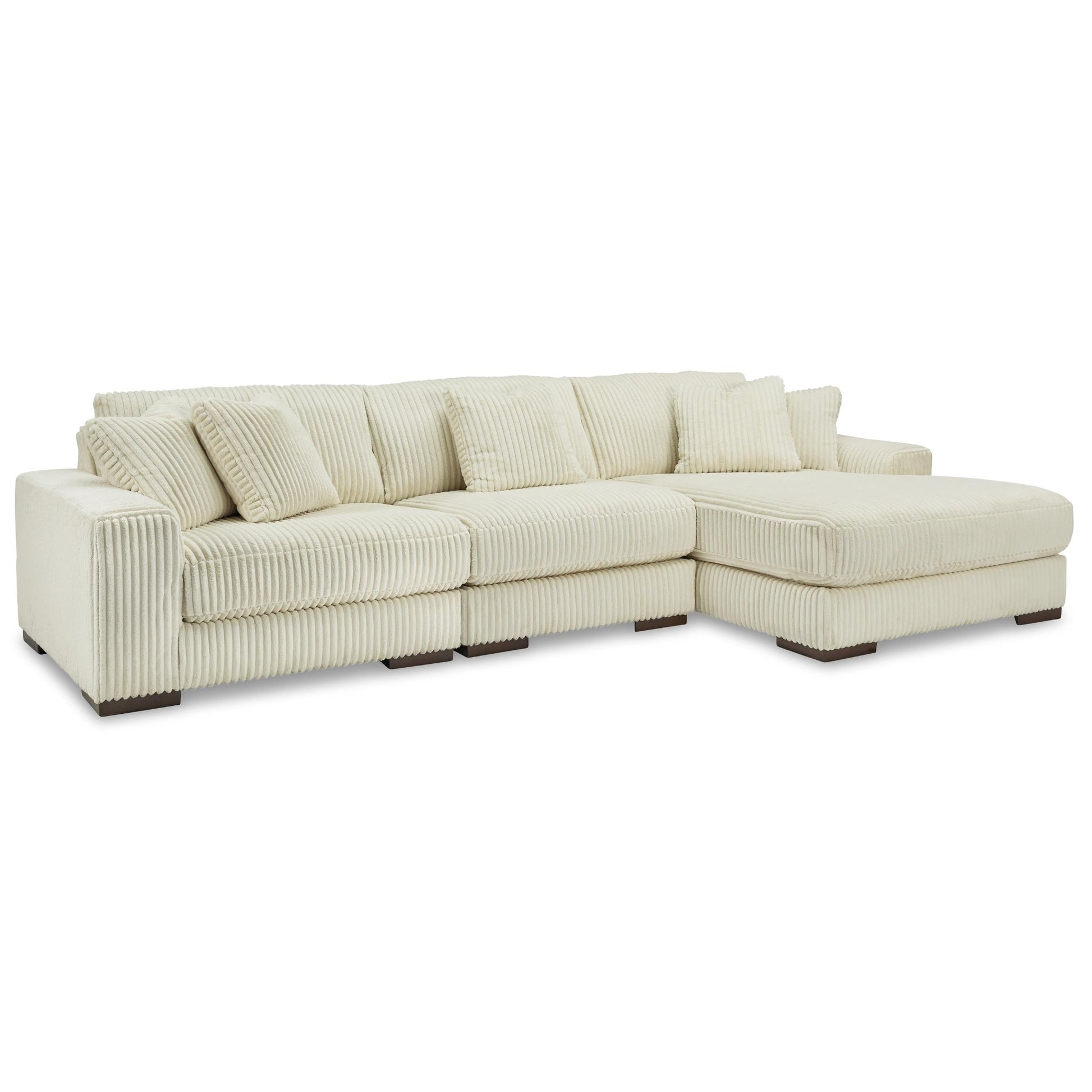 Signature Design by Ashley Lindyn 21104S12 3 pc Sectional with Chaise - American Furniture of Slidell