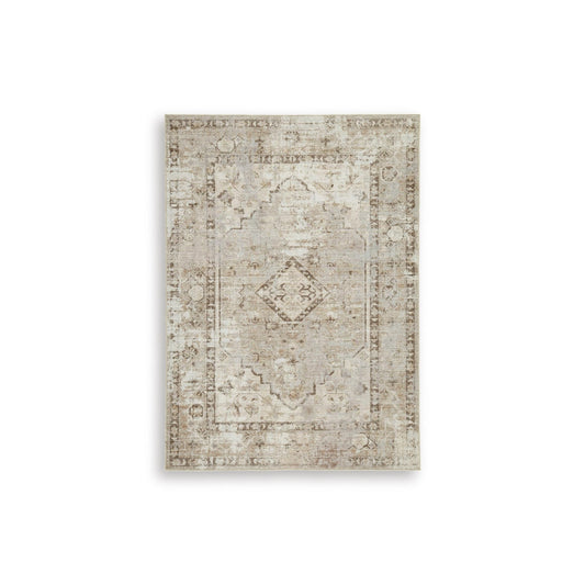 Signature Design by Ashley Livdon R407912 Washable Medium Rug - American Furniture of Slidell