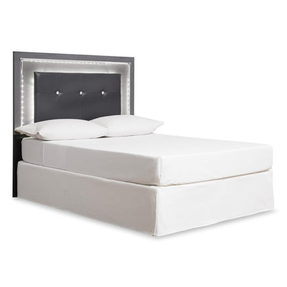 Signature Design by Ashley Lodanna B214 - 87 Full Upholstered Panel Headboard - American Furniture of Slidell