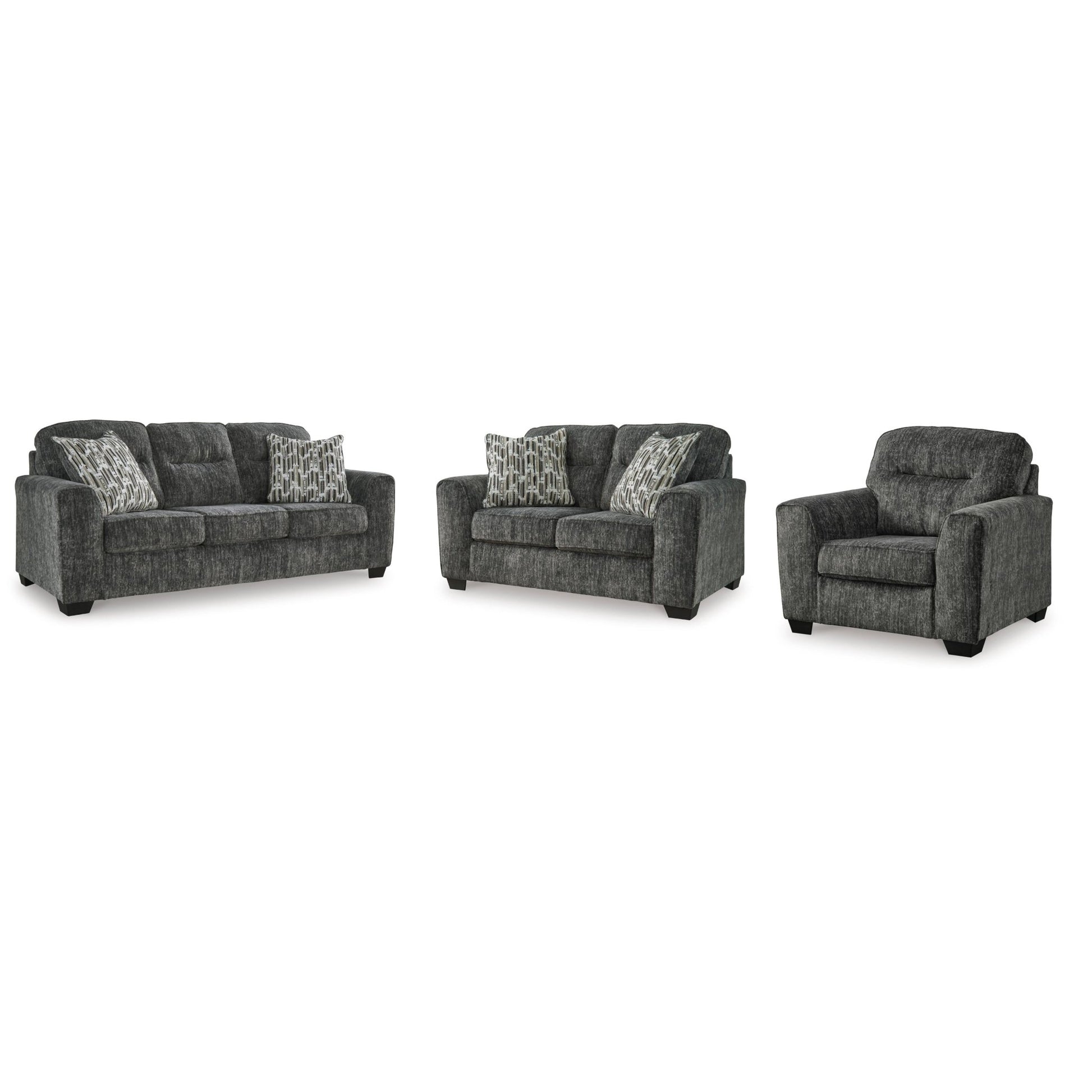Signature Design by Ashley Lonoke 50504U13 3 pc Living Room Set - American Furniture of Slidell