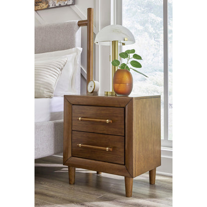 Signature Design by Ashley Lyncott B615B12 6 pc Queen Upholstered Panel Bedroom Set - American Furniture of Slidell