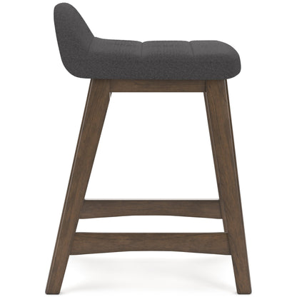 Signature Design by Ashley Lyncott D615 - 224 Upholstered Barstool - American Furniture of Slidell