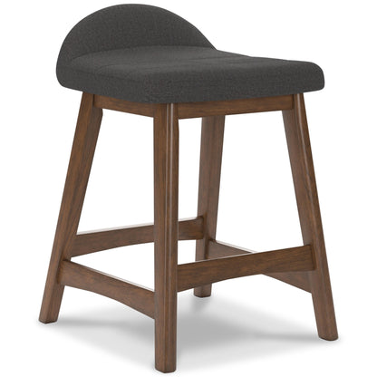 Signature Design by Ashley Lyncott D615 - 224 Upholstered Barstool - American Furniture of Slidell