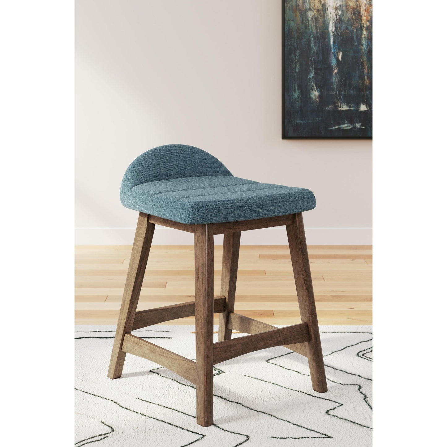 Signature Design by Ashley Lyncott D615 - 324 Upholstered Barstool - American Furniture of Slidell