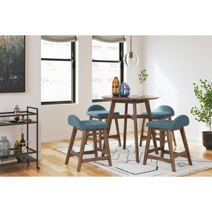 Signature Design by Ashley Lyncott D615 - 324 Upholstered Barstool - American Furniture of Slidell