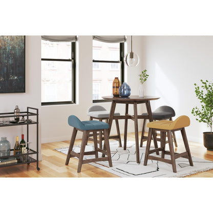 Signature Design by Ashley Lyncott D615 - 424 Upholstered Barstool - American Furniture of Slidell