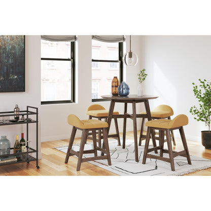Signature Design by Ashley Lyncott D615 - 424 Upholstered Barstool - American Furniture of Slidell