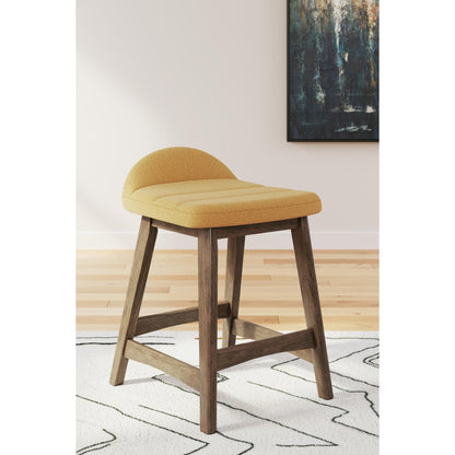 Signature Design by Ashley Lyncott D615 - 424 Upholstered Barstool - American Furniture of Slidell