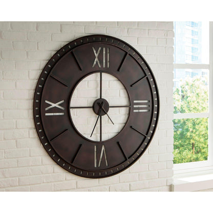 Signature Design by Ashley Lytle A8010453 Wall Clock - American Furniture of Slidell