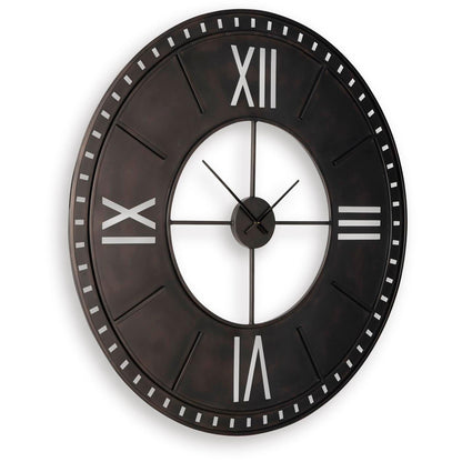 Signature Design by Ashley Lytle A8010453 Wall Clock - American Furniture of Slidell