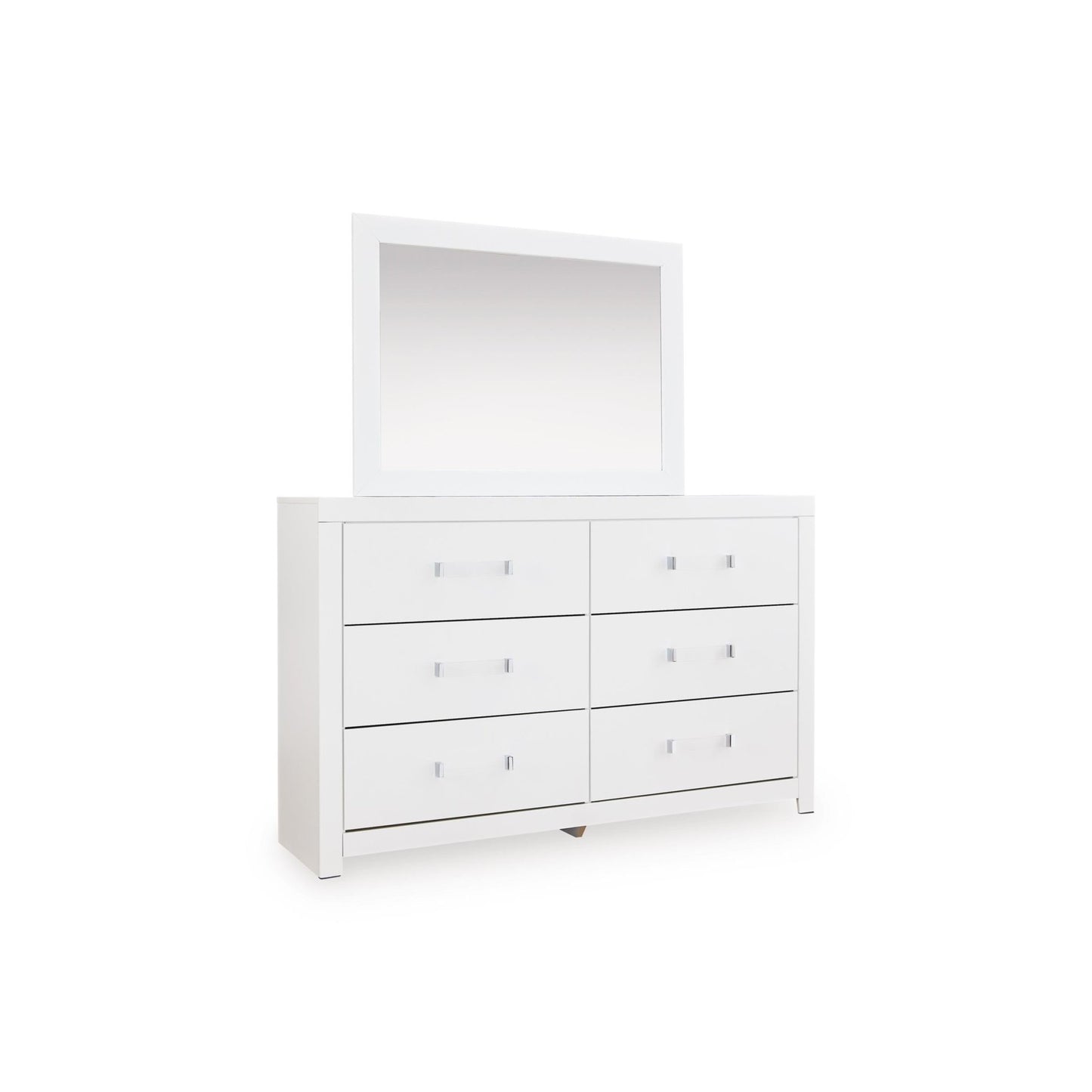 Signature Design by Ashley Maeling 6 - Drawer Dresser with Mirror PCB1119 - 31/PCB1119 - 36 - American Furniture of Slidell