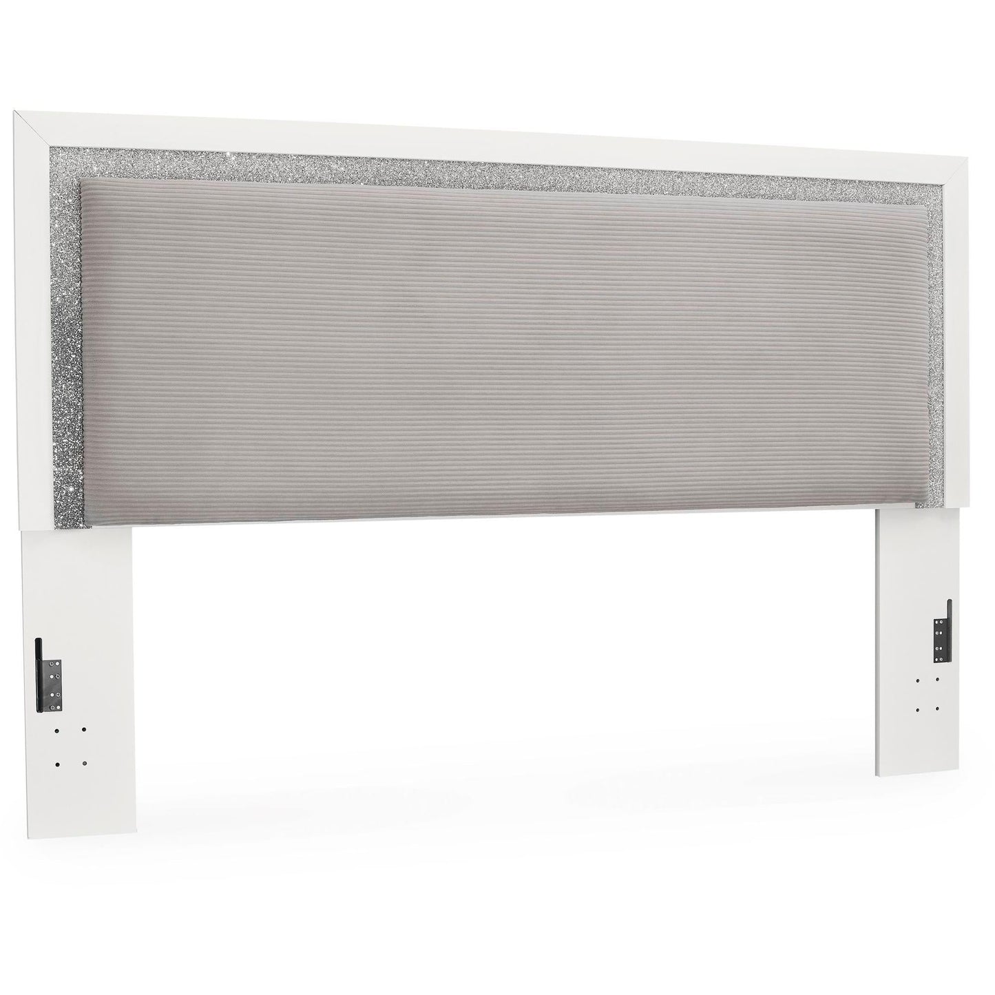 Signature Design by Ashley Maeling PCB1119 - 58 King Upholstered Panel Headboard - American Furniture of Slidell