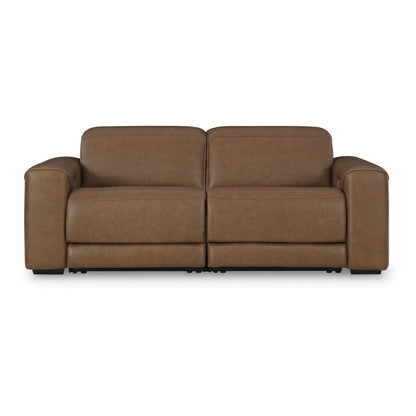Signature Design by Ashley Magic Man PCU10700S1 2 pc Power Reclining Sectional Loveseat - American Furniture of Slidell