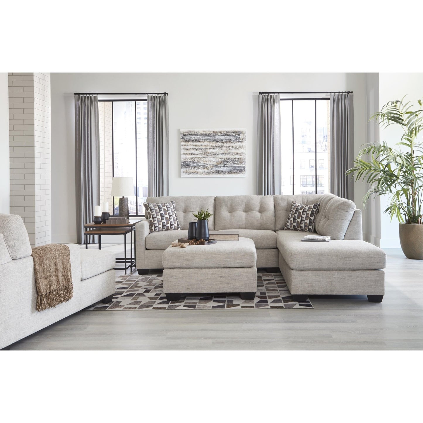 Signature Design by Ashley Mahoney 3100415 Chaise - American Furniture of Slidell