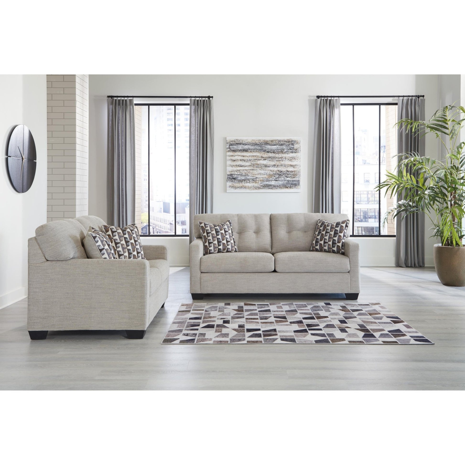 Signature Design by Ashley Mahoney 3100435 Loveseat - American Furniture of Slidell