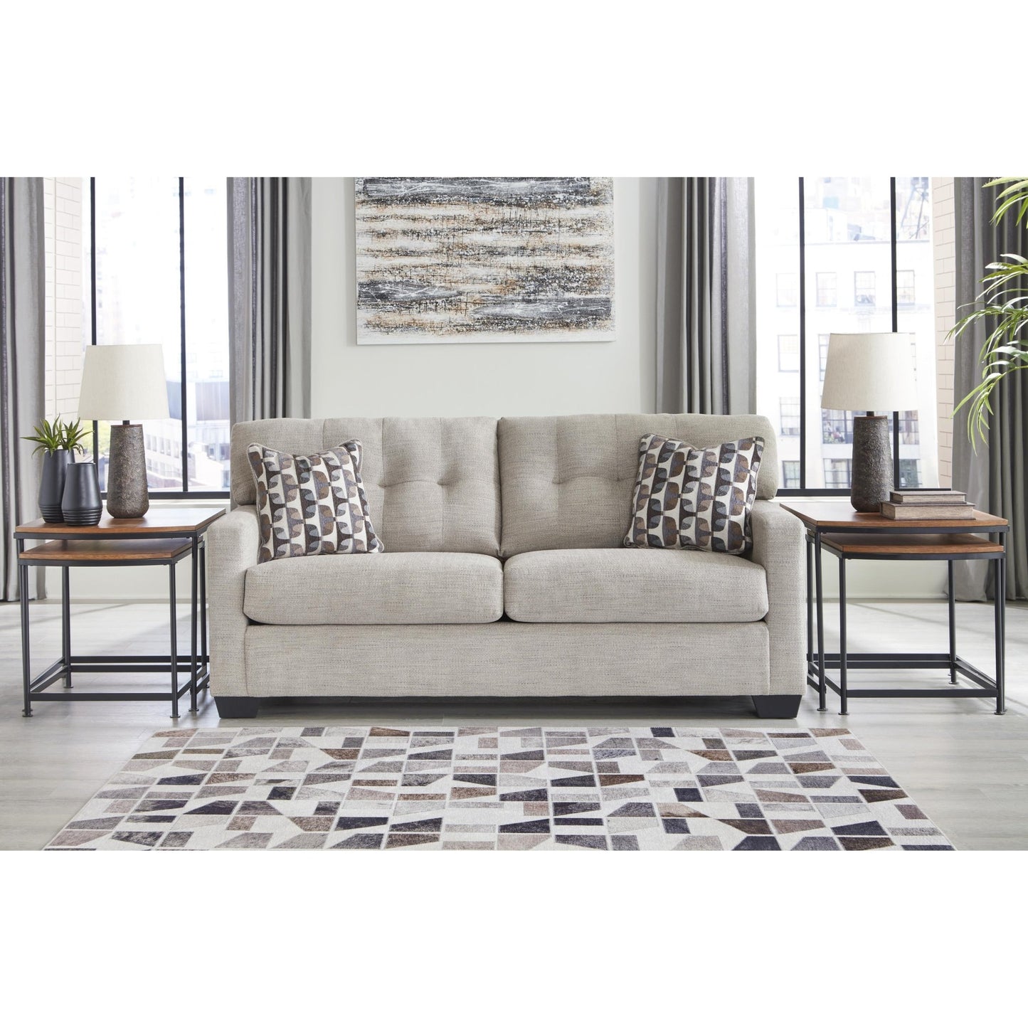Signature Design by Ashley Mahoney 3100436 Full Sofa Sleeper - American Furniture of Slidell