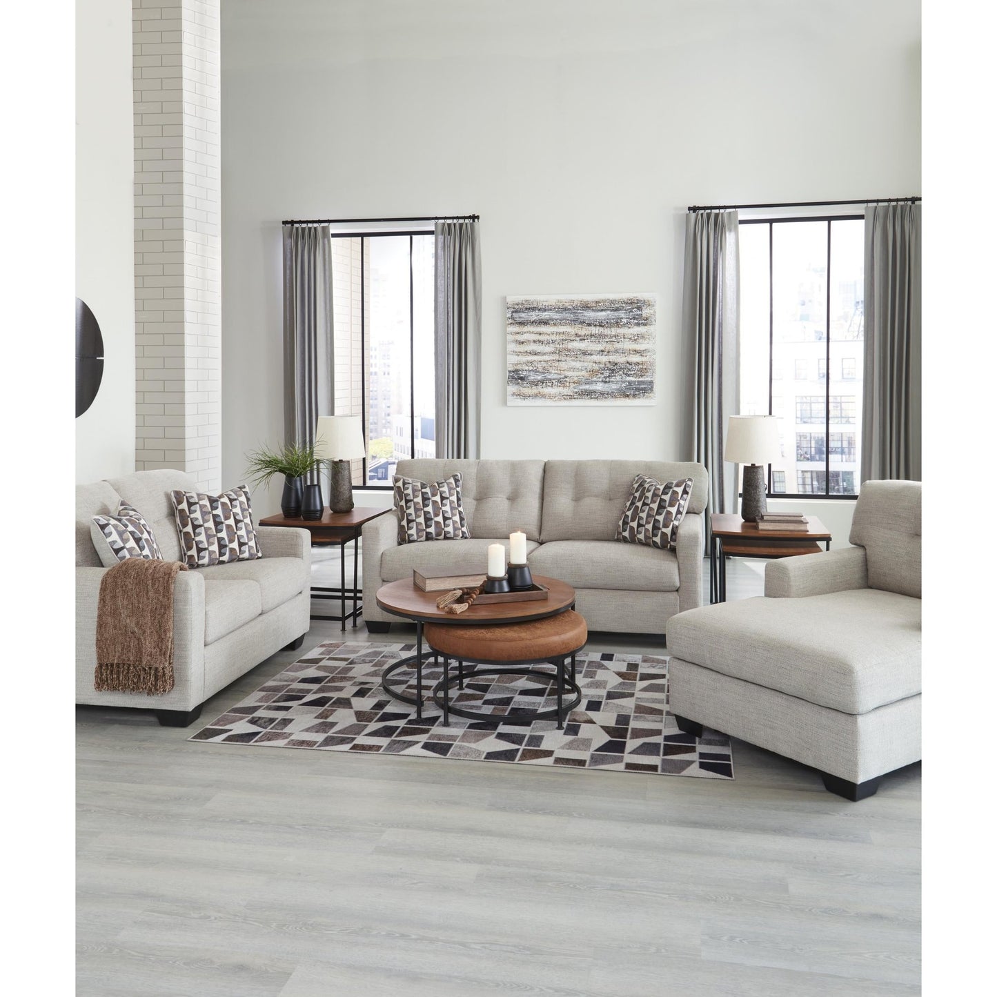 Signature Design by Ashley Mahoney 3100438 Sofa - American Furniture of Slidell