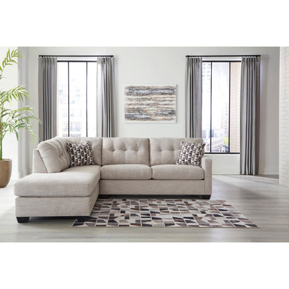 Signature Design by Ashley Mahoney 31004S1 2 pc Sectional with Chaise - American Furniture of Slidell