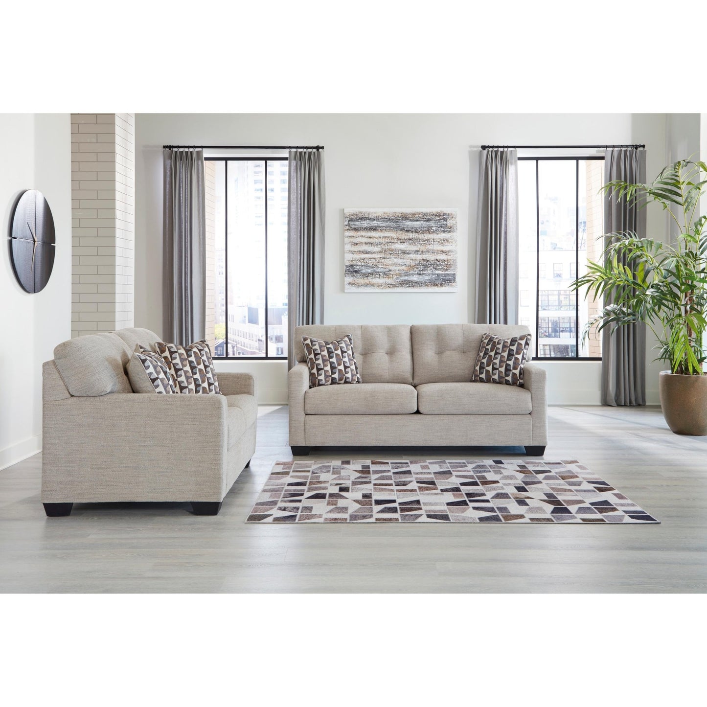 Signature Design by Ashley Mahoney 31004U1 2 pc Living Room Set - American Furniture of Slidell