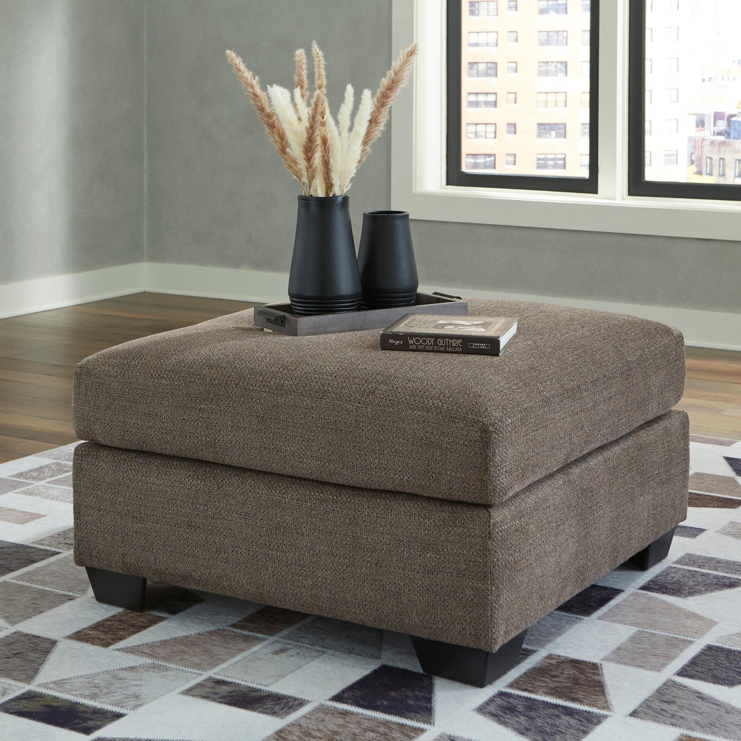 Signature Design by Ashley Mahoney 3100508 Oversized Accent Ottoman - American Furniture of Slidell