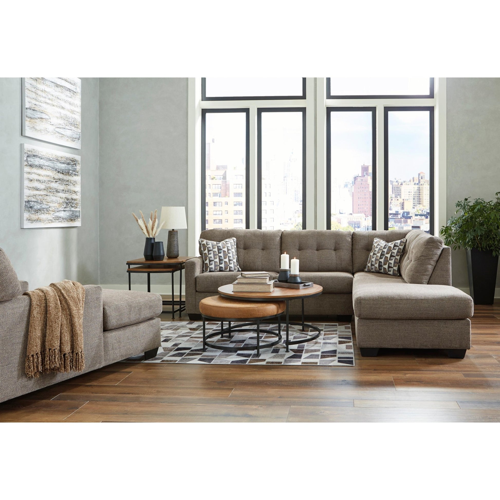 Signature Design by Ashley Mahoney 3100515 Chaise - American Furniture of Slidell