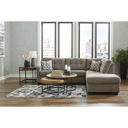 Signature Design by Ashley Mahoney 31005S2 2 pc Sectional with Chaise - American Furniture of Slidell