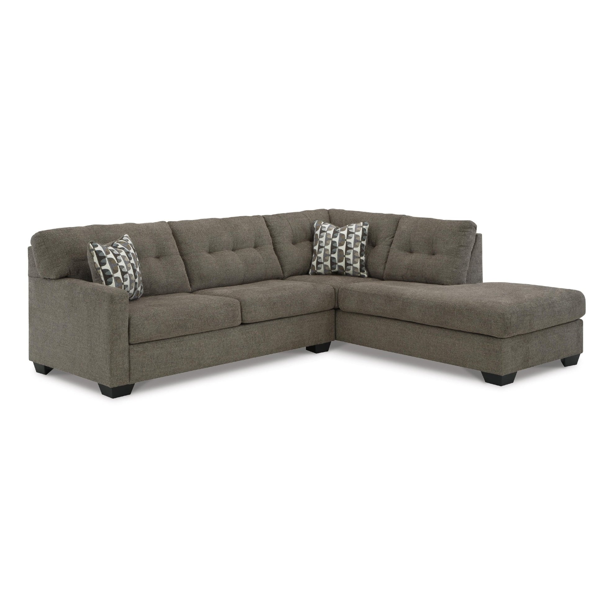 Signature Design by Ashley Mahoney 31005S2 2 pc Sectional with Chaise - American Furniture of Slidell