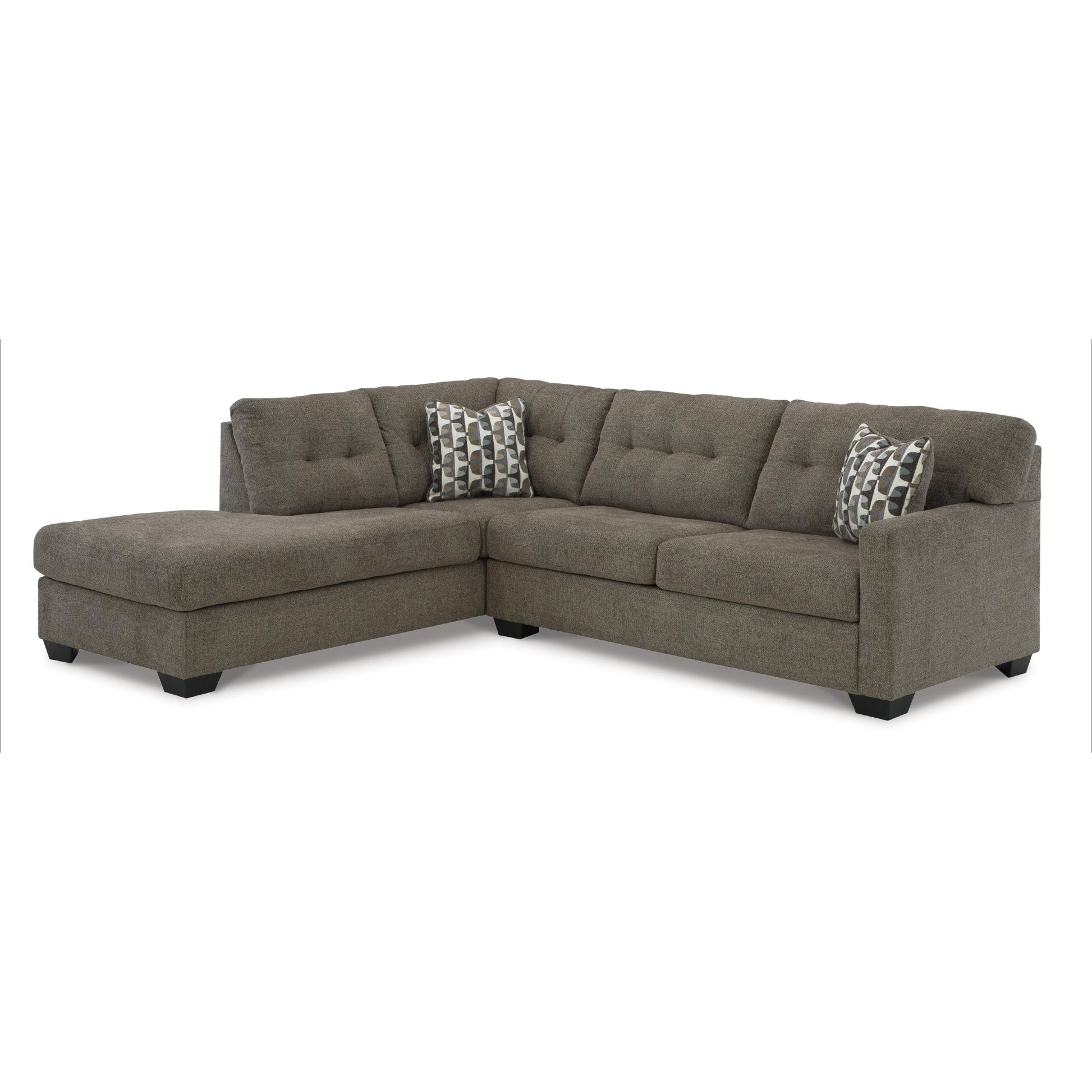 Signature Design by Ashley Mahoney 31005S3 2 pc Sleeper Sectional with Chaise - American Furniture of Slidell