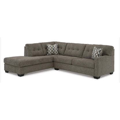 Signature Design by Ashley Mahoney 31005S3 2 pc Sleeper Sectional with Chaise - American Furniture of Slidell