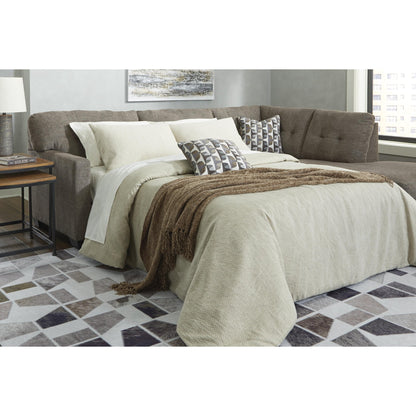 Signature Design by Ashley Mahoney 31005S4 2 pc Sleeper Sectional with Chaise - American Furniture of Slidell