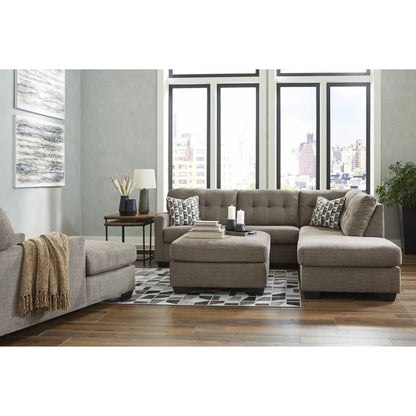 Signature Design by Ashley Mahoney 31005S4 2 pc Sleeper Sectional with Chaise - American Furniture of Slidell