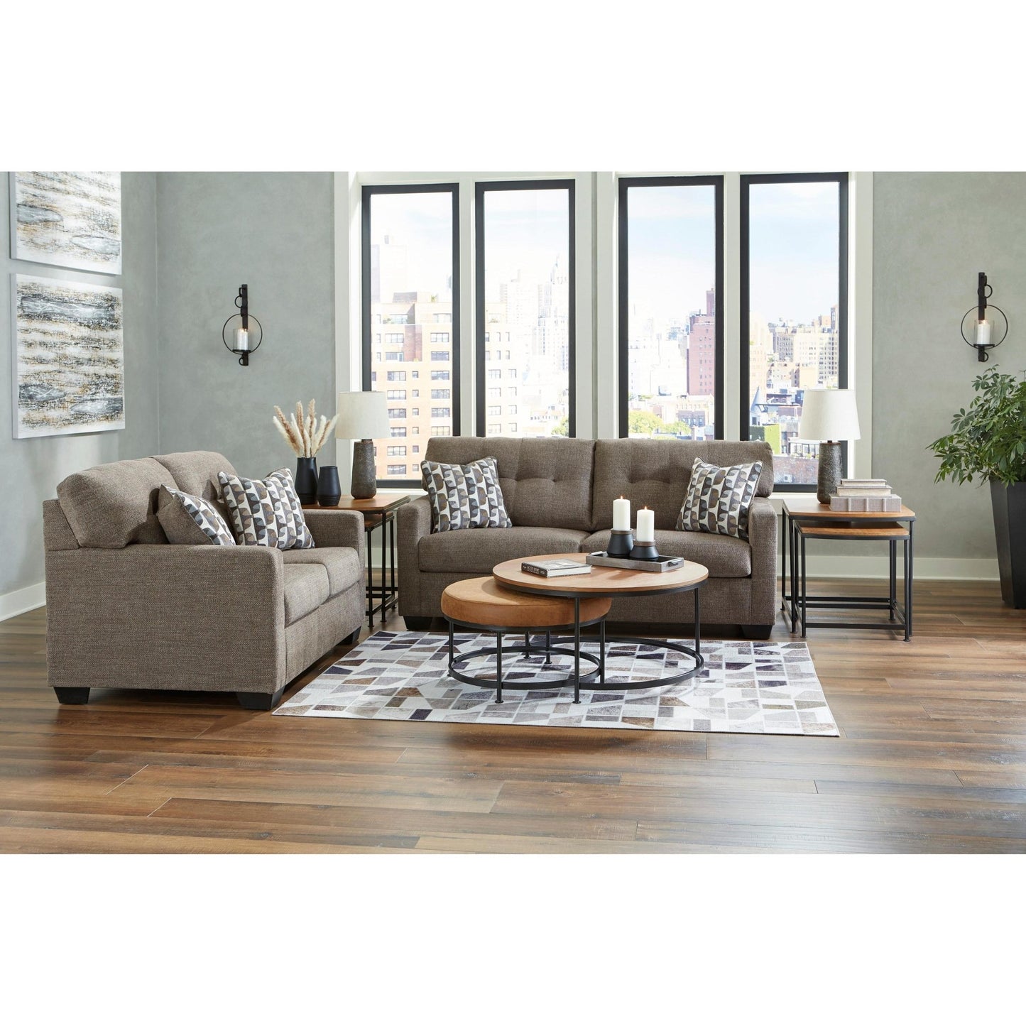 Signature Design by Ashley Mahoney 31005U1 2 pc Living Room Set - American Furniture of Slidell