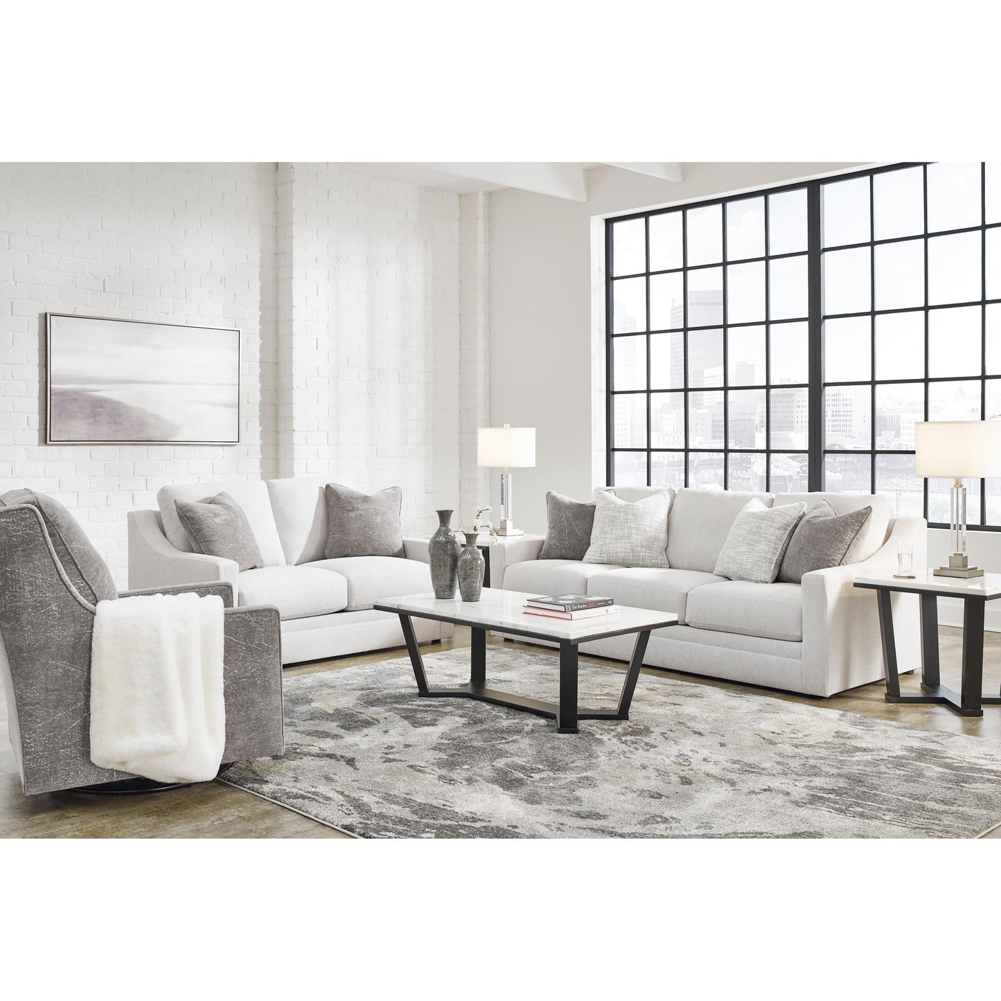 Signature Design by Ashley Maitelynn 4820235 Loveseat - American Furniture of Slidell