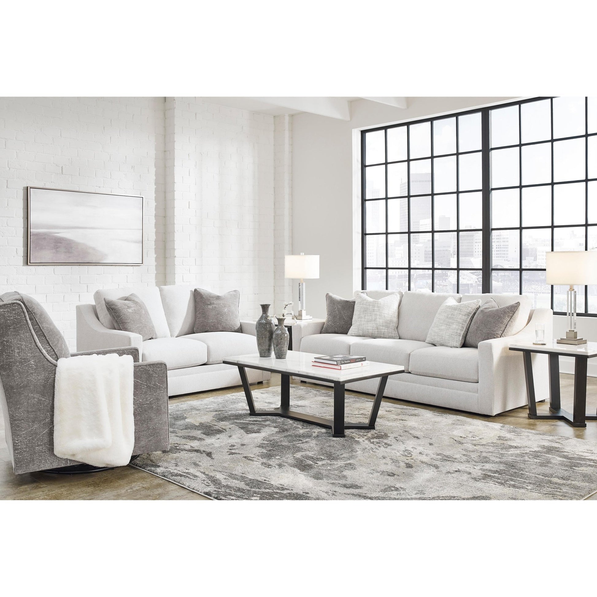 Signature Design by Ashley Maitelynn 4820235 Loveseat - American Furniture of Slidell