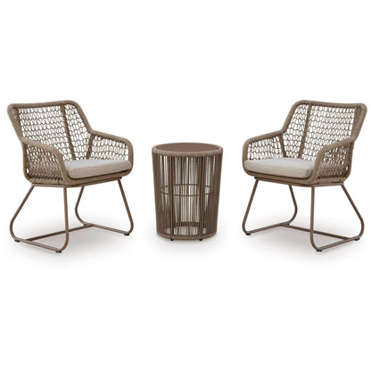 Signature Design by Ashley Majors Beach PCP321 - 050 Chairs with Cushion/Table Set - American Furniture of Slidell