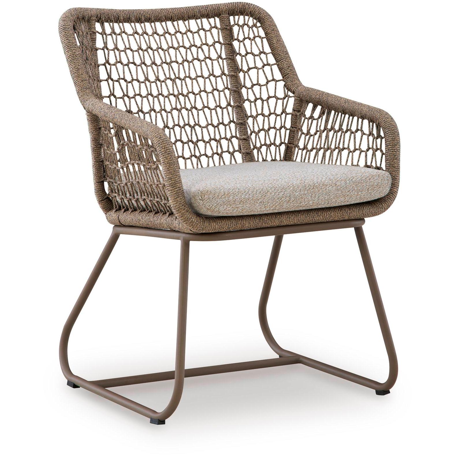 Signature Design by Ashley Majors Beach PCP321 - 050 Chairs with Cushion/Table Set - American Furniture of Slidell
